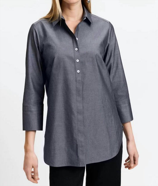 Foxcroft - MADISON 3/4 SLEEVE TUNIC