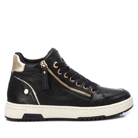 Xti - Women's Leather High Top Sneakers