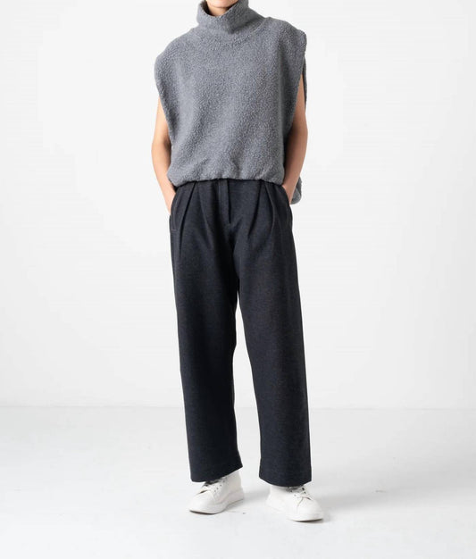 Cog The Big Smoke - Krystal High Neck Sheep Pile Gilet