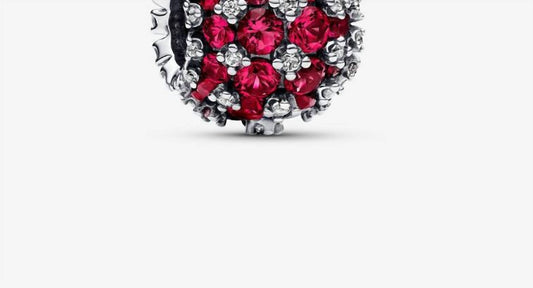 Pandora - Women's Sparkling Pavé Round Charm