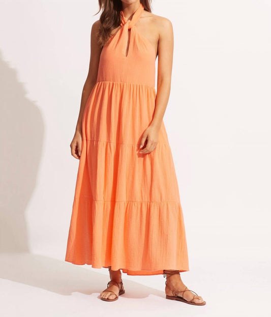 Seafolly - Cantaloupe Halter Neck Dress