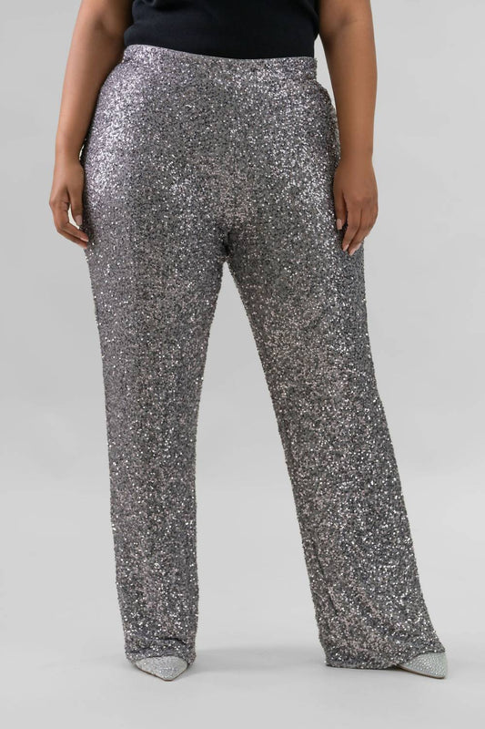 Never Fully Dressed - Freddie Sequin Trousers