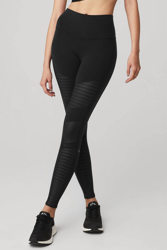 Alo Yoga - High Waist Moto Leggings