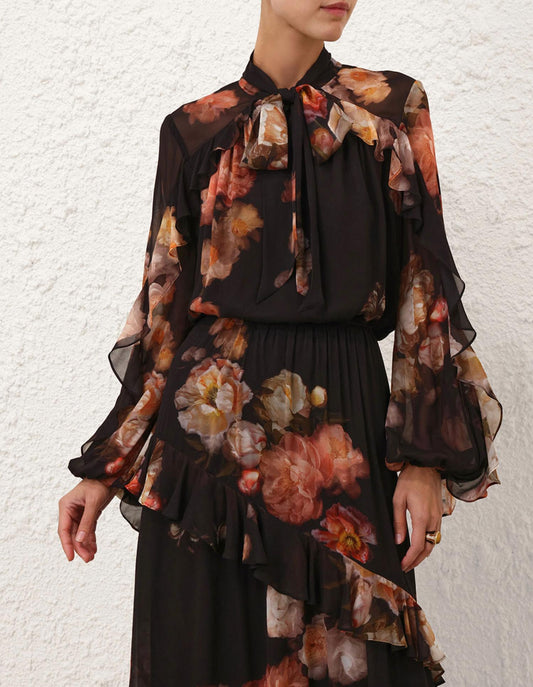 Zimmermann - Hypnotic Flutter Blouse