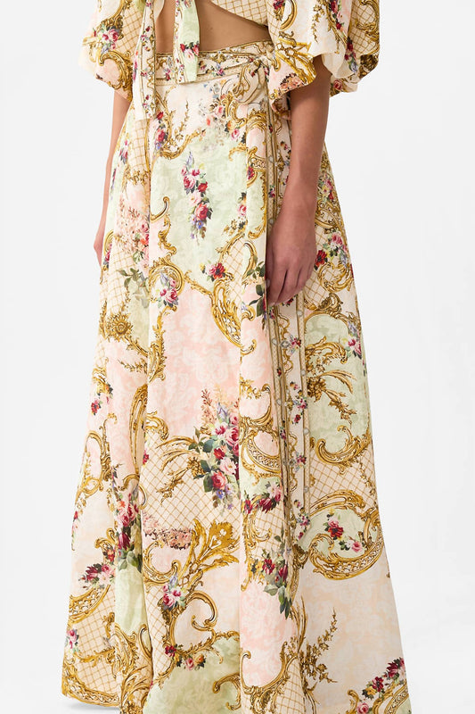Camilla - Maxi Wrap Skirt
