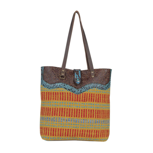 Myra Bags - Women's Lemon Tree Shopping Tote Bag