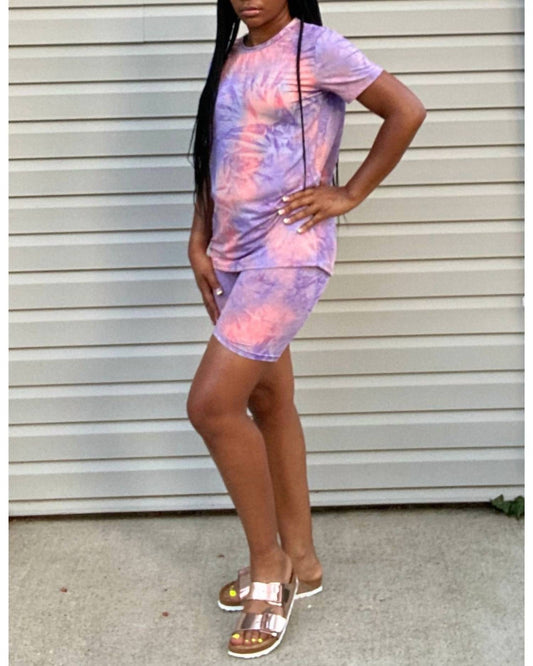 Daisy - Cotton Candy Short Set