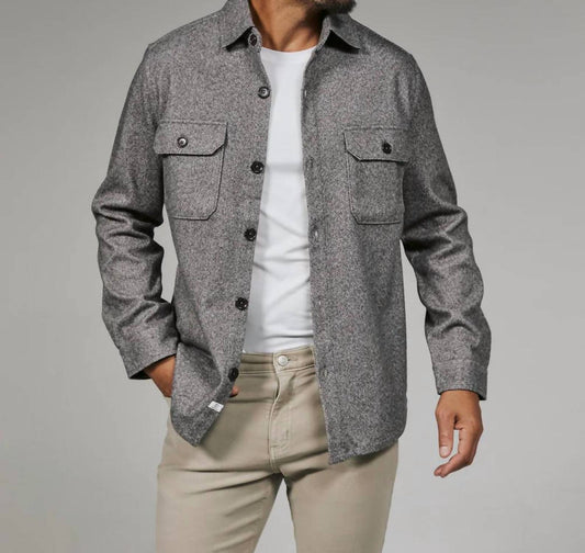 7Diamonds - Generation Herringbone Shacket