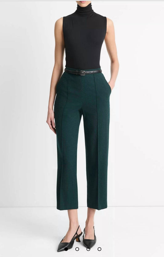 Vince - Italian Flannel Mid-Rise Easy Pull-On Pant