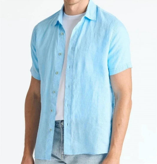 Raffi - Bryce Short Sleeve Linen Shirt