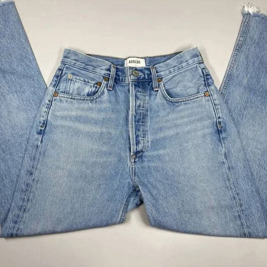 Agolde - Women's Riley High-rise Cropped Jeans