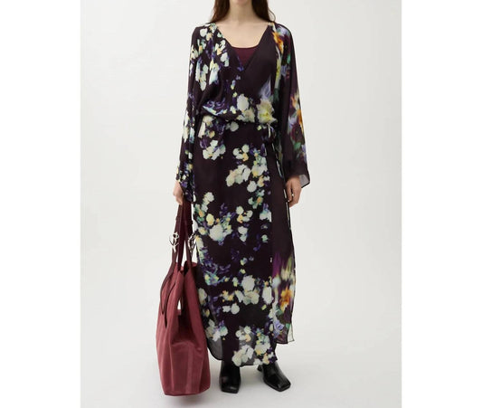 Rodebjer - Camille Baroque Rosie Midi Dress