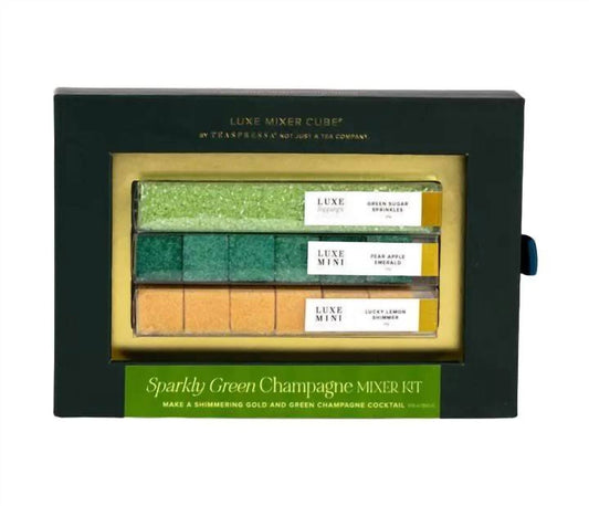 Teaspressa - Sparkly Green Champagne Mixer Kit