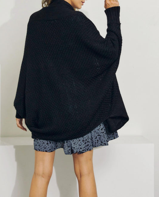 DOLMAN SLOUCH CARDIGAN
