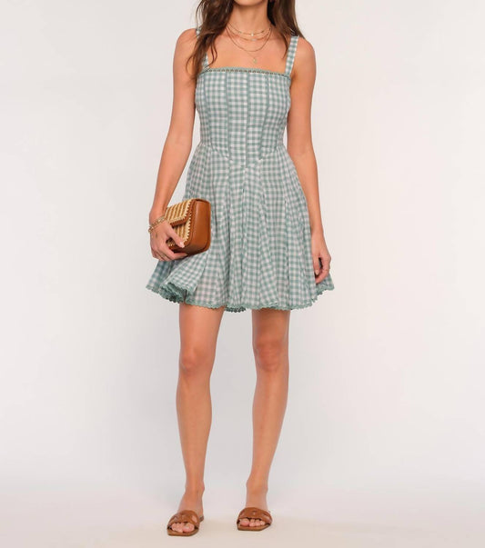 Heartloom - May Gingham Mini Dress