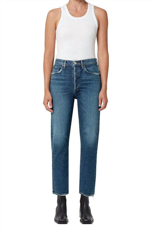 Agolde - Riley High Rise Crop Jean