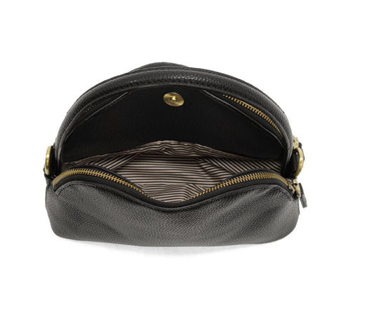 Joy Susan - Women's Larissa Double Zip Dome Crossbody Bag