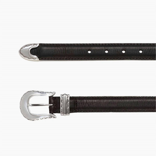 Lejon Leather Goods - Women's Vintage Bison Leather Magnolia Usa Belt