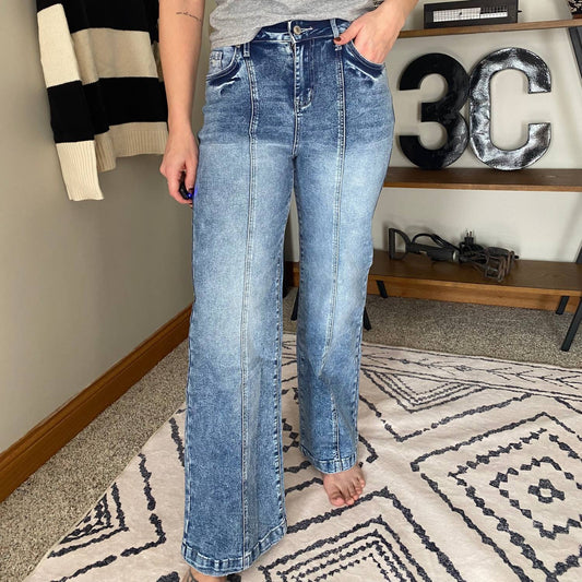 Lovesoft - Leah Wide Leg Jean