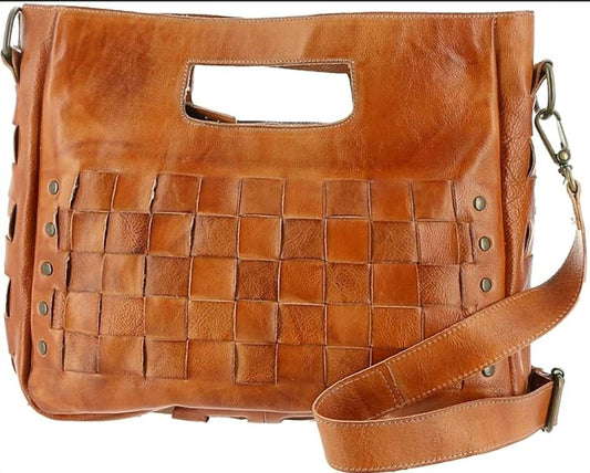 Bedstu - Orchid Handwoven Handbag