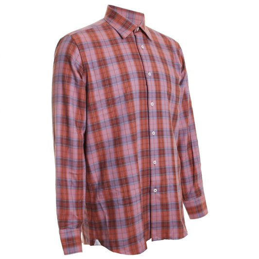 Calder Carmel - Men's Luxe Ember Flannel Shirt