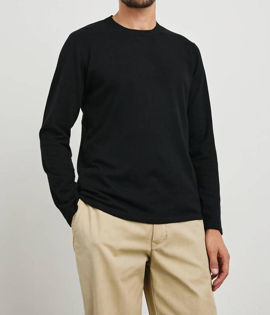 Rails - Quentin Cotton Cashmere Long Sleeve Tee