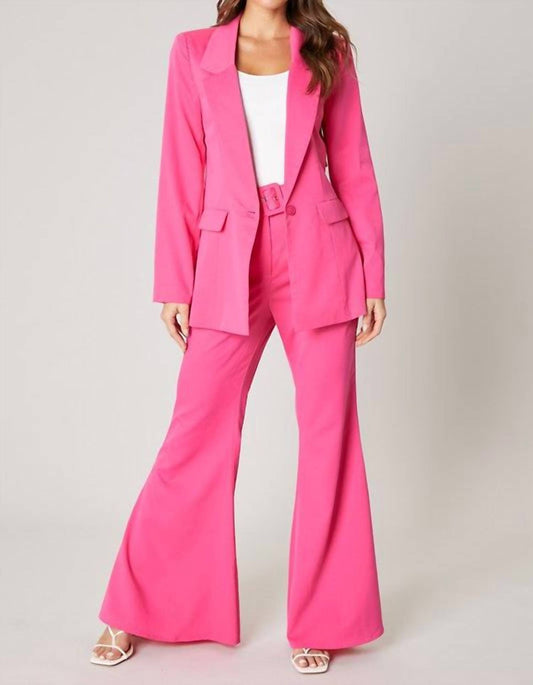 Sugarlips - Flex Linen Flare Pants