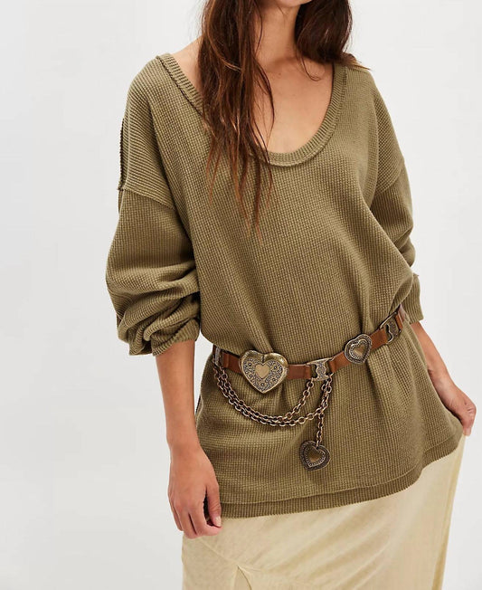 Free People - Coast To Coast Thermal Sweater