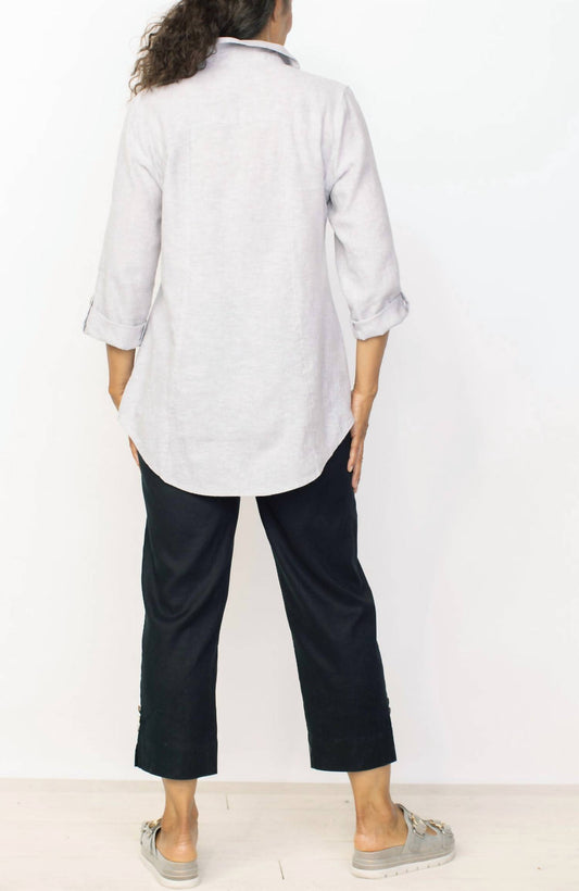 Habitat - Lined Blend Button Front Shaped Shirt