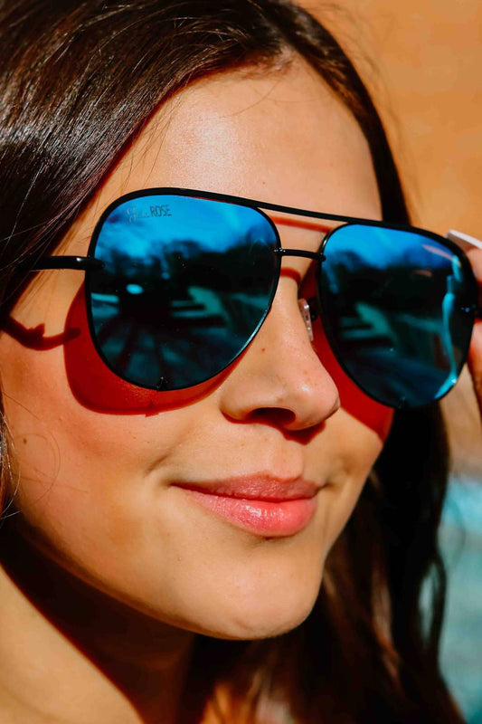 Julia Rose - Unisex The Alex High Quality Aviator Sunglasses