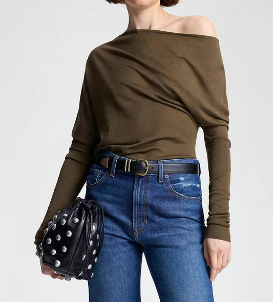 A.L.C. - Liv Knit Merino Top