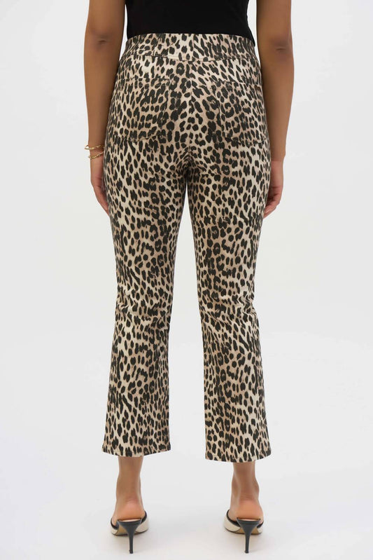 Joseph Ribkoff - Animal Print Flare Trousers