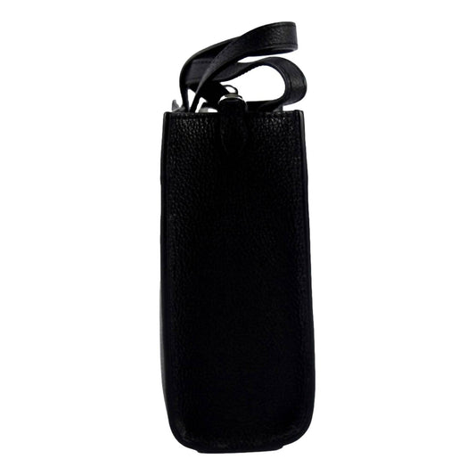 Jimmy Choo - Women's Embossed Logo Leather Mini Shopper Crossbody Handbag