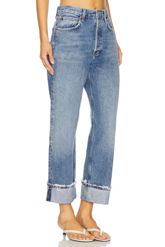 Agolde - Fran Low Slung Straight Jean
