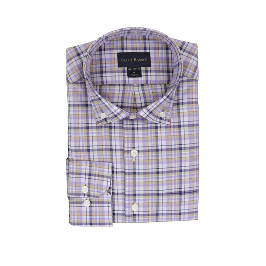 Scott Barber - Men's Bold Plaid Oxford