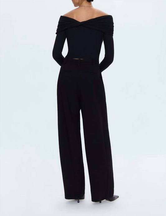 Pistola - Eden Pleated Ponte Trouser