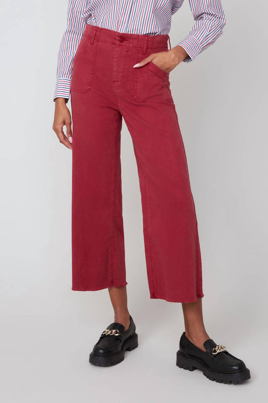 Renuar - Bella High Rise Crop Pants
