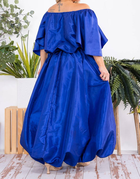 Karen Kane - Off The Shoulders Top And Hi-lo Skirt Set