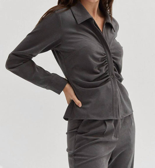 Crescent - Women's Zarina Ruched Blouse