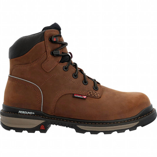 Rocky - Men's Comp-toe Rams Horn Waterproof 6" Work Boot