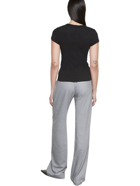 Enza Costa - Cashmere Cap Sleeve Crew Top