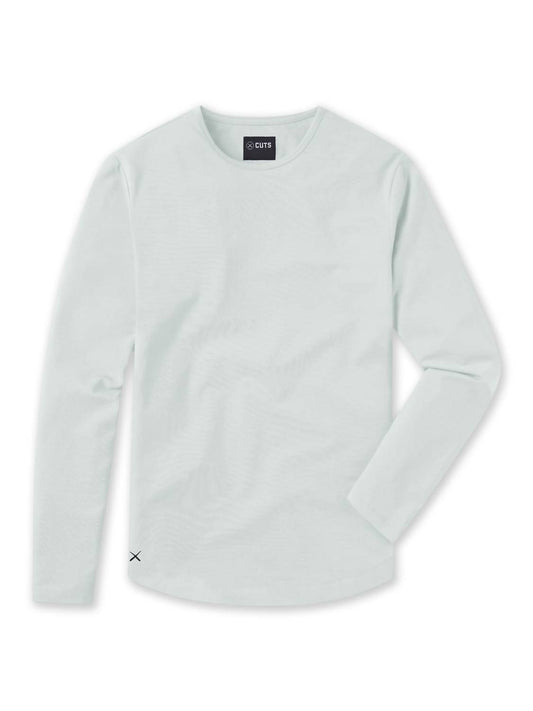 Cuts - Men's Long Sleeve Curve-hem Tee