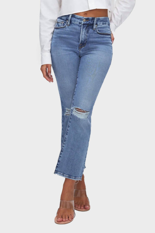 Good American - Good Legs Crop Mini Boot Jean