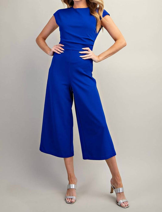 Glam - Round Neck Jumpsuit