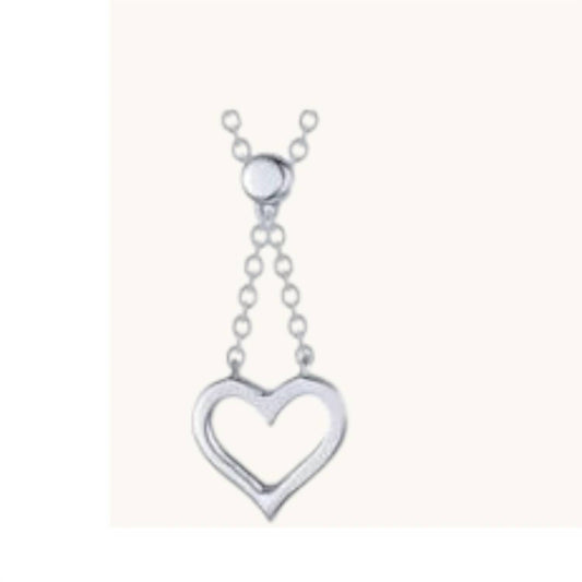 Lafonn - Women's Reversible Cut-out Heart Necklace