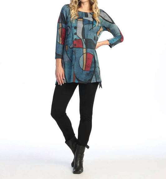 Jess & Jane - Granada Raglan Sleeve Slinky Top