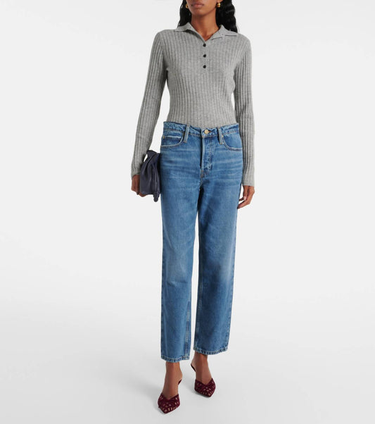 Frame - Slouchy Straight Jeans