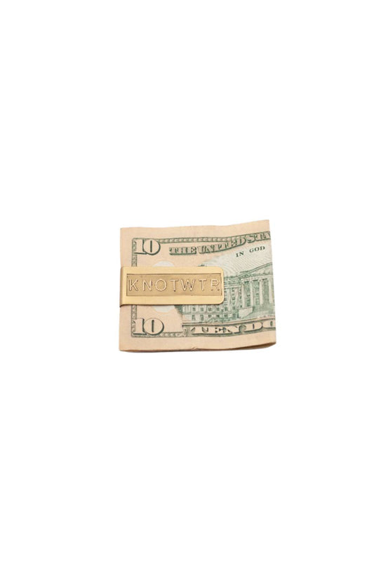Knotwtr - "MONEY ON MY MIIND" Money Clip