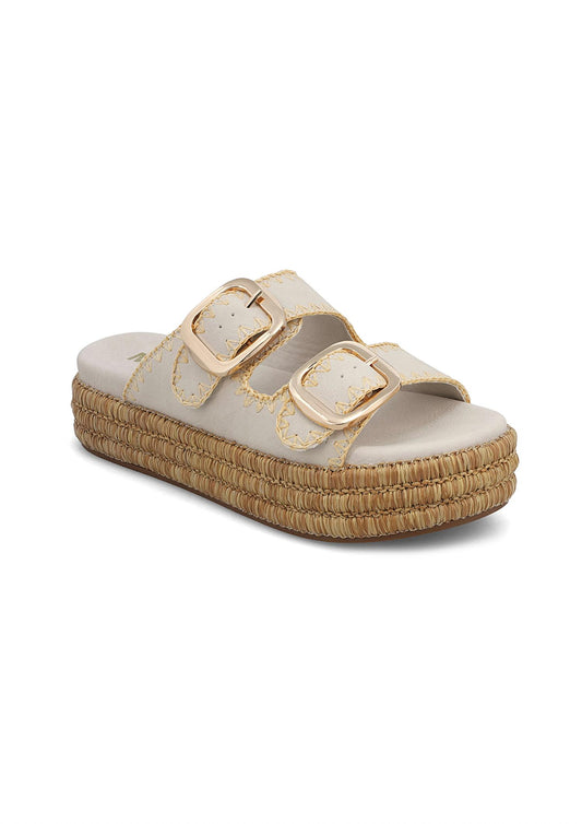 Mia Shoes - Women's Mieko Buckle Platform Sandals