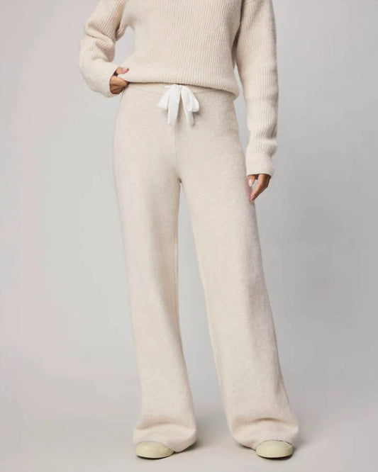Splendid - Stassi Satin Tie Sweater Pant